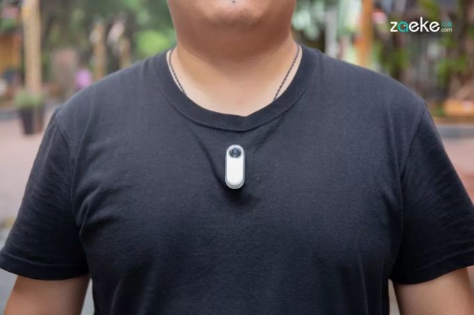 小巧如拇指的 Insta360 GO,是一款乐趣取向的 Vlog 神器