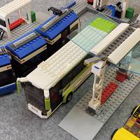 乐高小小追绝日记 篇二十二：LEGO 8404 公共运输站