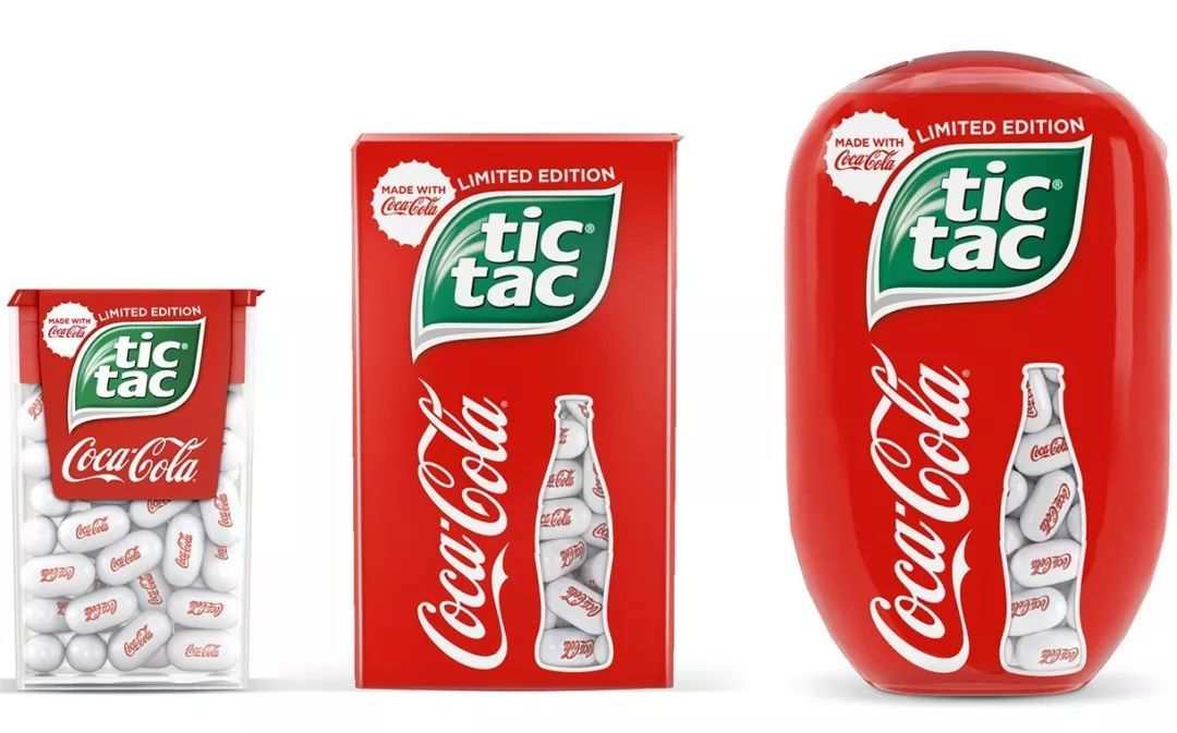 费列罗推出限量版可口可乐Tic Tac糖，能吃、还能玩！
