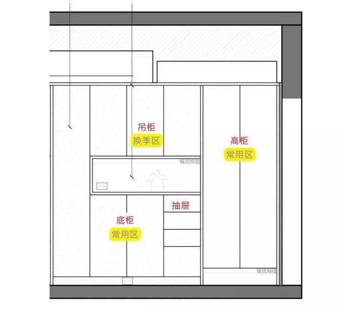 鞋柜、电视柜这样设计,收纳大5倍,还附柜体立面效果图,小户型速get!