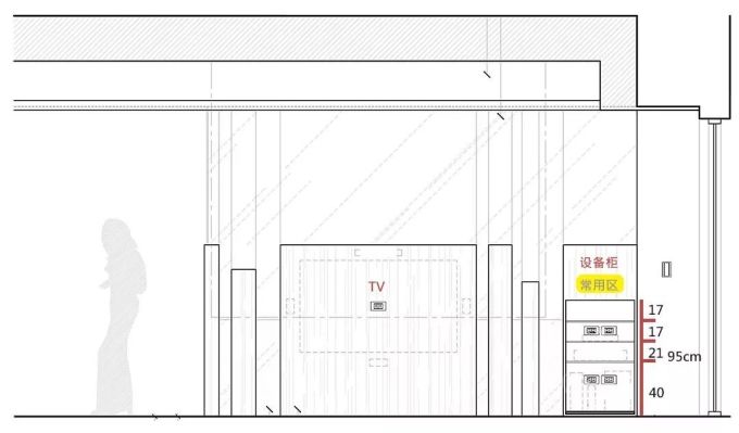 鞋柜、电视柜这样设计,收纳大5倍,还附柜体立面效果图,小户型速get!