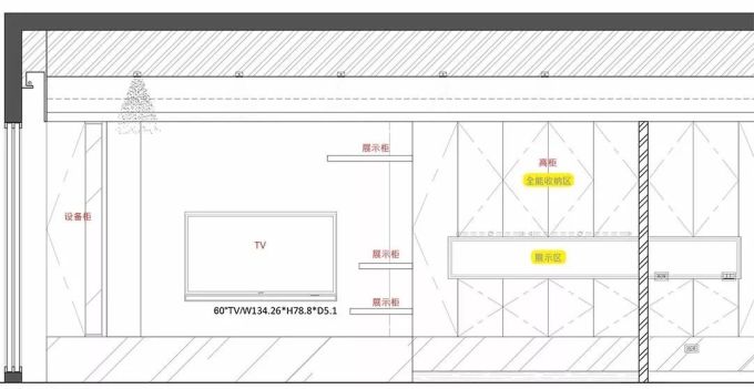 鞋柜、电视柜这样设计,收纳大5倍,还附柜体立面效果图,小户型速get!