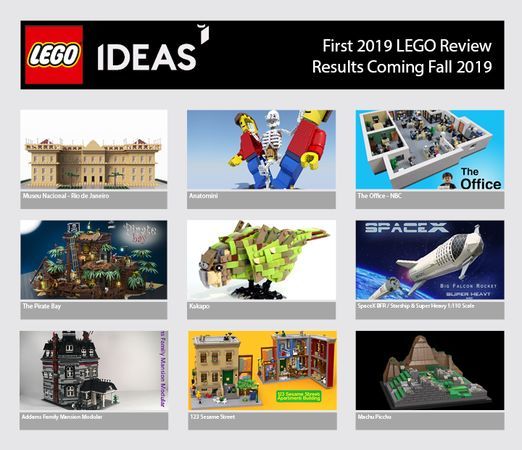 你期待的钢琴作品，成功过审！LEGO IDEAS 2019年第一次入围作品审核公布！