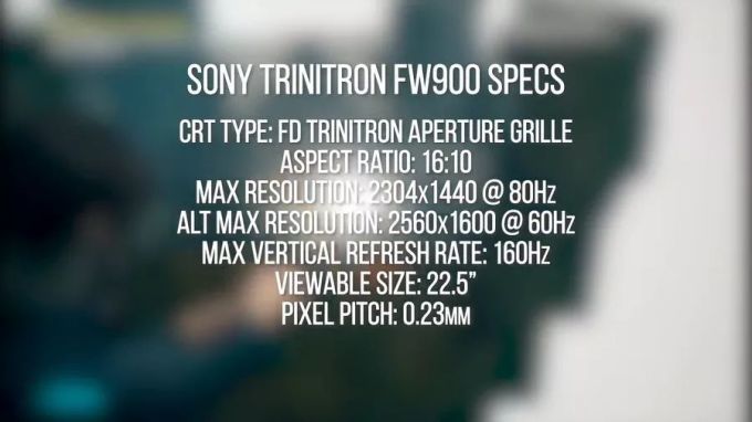 在CRT上面玩现在的游戏是什么体验?数毛社: 不输给4K LCD