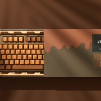 ​4色Cherry轴、巧克力色涂装：黑爵 推出104键机械键盘 Chocolate Cubes