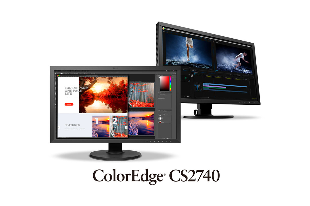 摄影新闻：支持60W供电Type-C接口 艺卓发布ColorEdge CS2740显示器