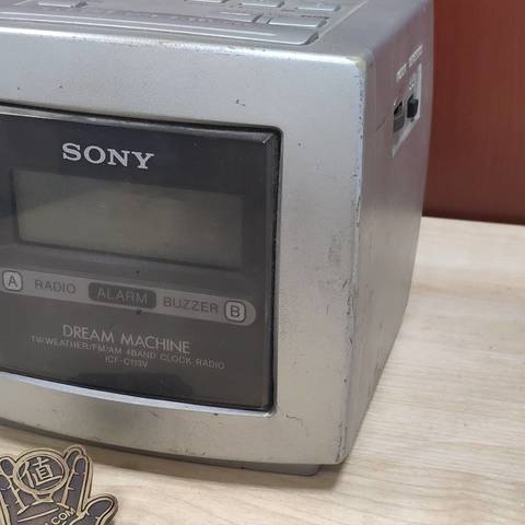 论坛首晒-十多年前的YLJ-SONY ICF-C113V数字调谐钟控收音机