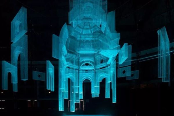 他用铁丝网打造出的惊人作品,比3D网格建模还牛!
