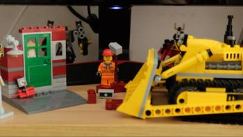 乐高工程大队出动！——LEGO 乐高 城市组 60074 推土机