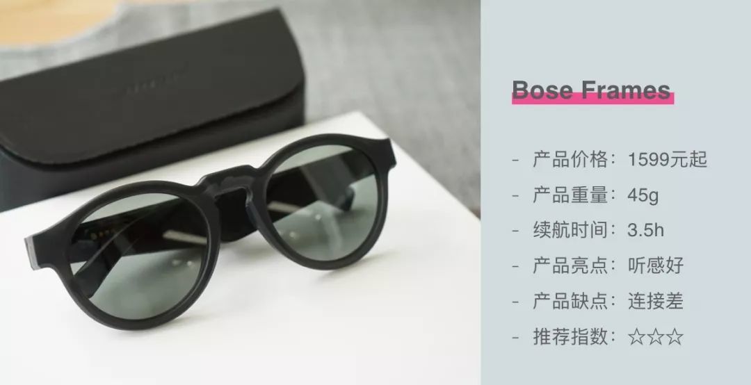 横比华为 Eyewear、Bose Frames 和 Mutrics，看智能眼镜的当下与未来