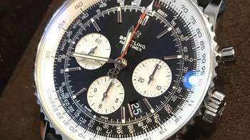 腕表 篇一：人生第一块百年灵-航空计时1 B01计时腕表43