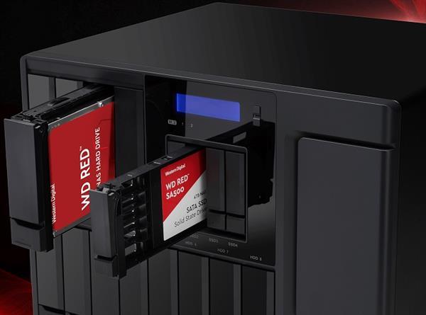NAS 也要快人一步：WD 西部数据推出 Red SA500 红盘 SSD
