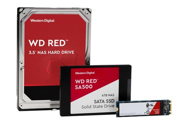 NAS 也要快人一步：WD 西部数据推出 Red SA500 红盘 SSD