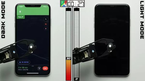 iOS的暗黑模式真的可以省电:而且省电效果非常可观