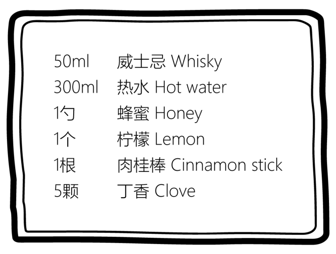 治愈冬日的感冒,你就缺一杯健康的火热托迪