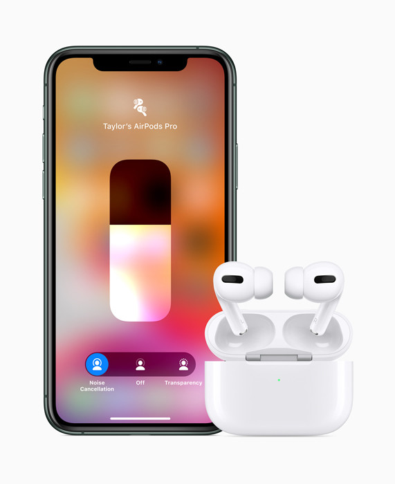 Apple 苹果发布 AirPods Pro主动降噪耳机，首次采用入耳式设计