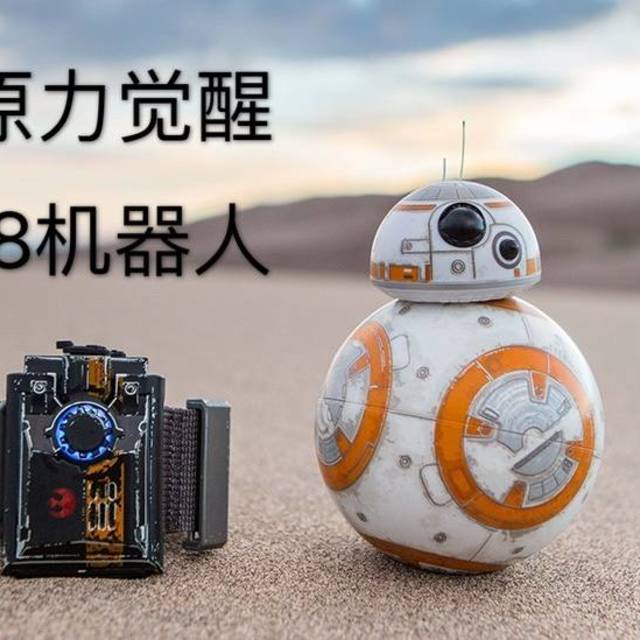 原力技术剖析 Sphero 星球大战BB-8战损版机器人+原力手环测评体验