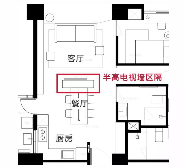 86平两室两卫两阳台,他们推倒一室,换来衣帽间与大浴缸,生活极度舒适