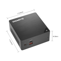 GIGABYTE 技嘉 BRIX-S 迷你主机 BRi7H-8550（i7-8550U、8GB、480GB）