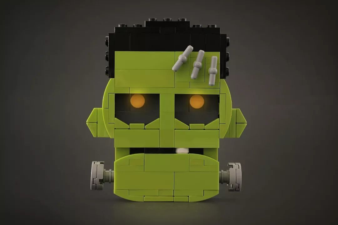 万圣节来到看看用乐高积木拼搭的有趣作品