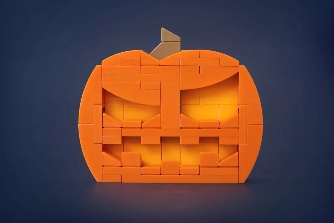 万圣节来到看看用乐高积木拼搭的有趣作品