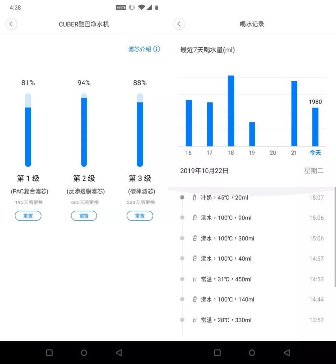 优点Cuber智能即热净饮机体验:生活,就是多喝热水