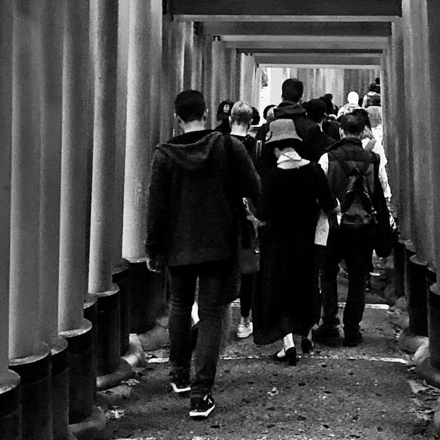 日本行｜日本街头黑白摄影 by iphone