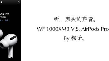 唠哩唠叨说 篇十一：WF-1000XM3 V.S. AirPods Pro 