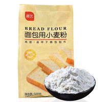 展艺烘焙原料高筋面粉高筋粉面包粉披萨粉面包机用面粉500g