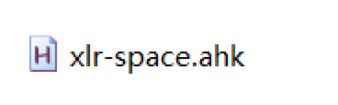 如何在打字时,快速移动光标,高效的键盘映射方案 AHK xlr-space