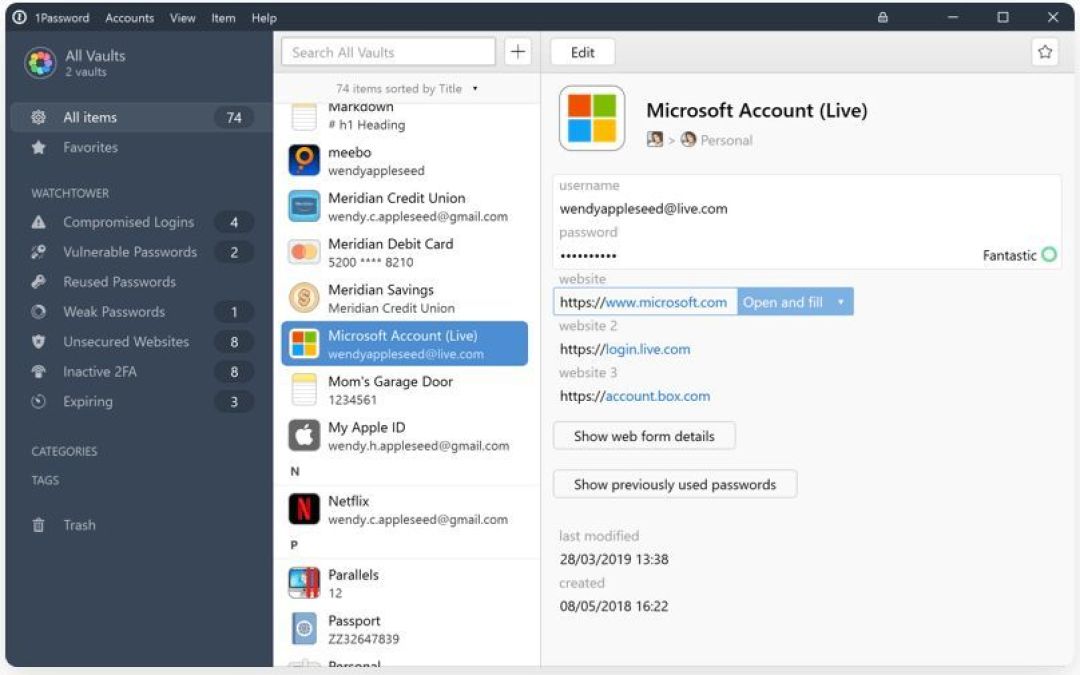 又要方便又要安全 我们是这样用1password 来记忆密码的 软件应用 什么值得买