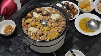 圈厨升降式电火锅：猪肉太贵吃不起，只能在家煮火锅，随便煮