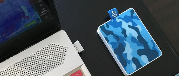 轻巧便携高颜值移动固态硬盘希捷onetouchssd