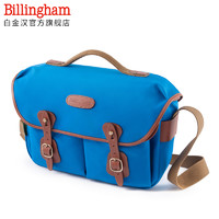 Billingham白金汉HadleyPro蓝色帆布单反相机包单肩包摄影包