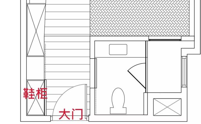 3平米玄关的10种布局,摆对鞋柜、屏风、换鞋凳,你家立即省下2平米!