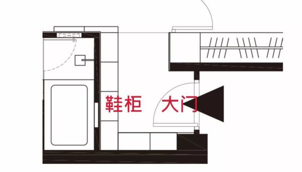 3平米玄关的10种布局,摆对鞋柜、屏风、换鞋凳,你家立即省下2平米!