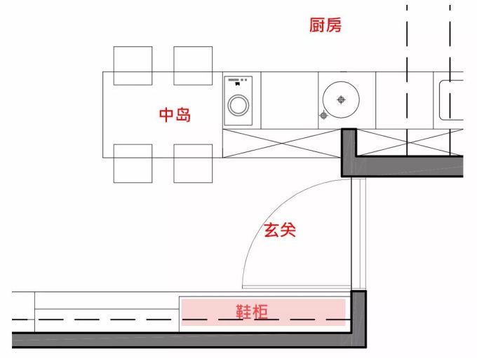 3平米玄关的10种布局,摆对鞋柜、屏风、换鞋凳,你家立即省下2平米!