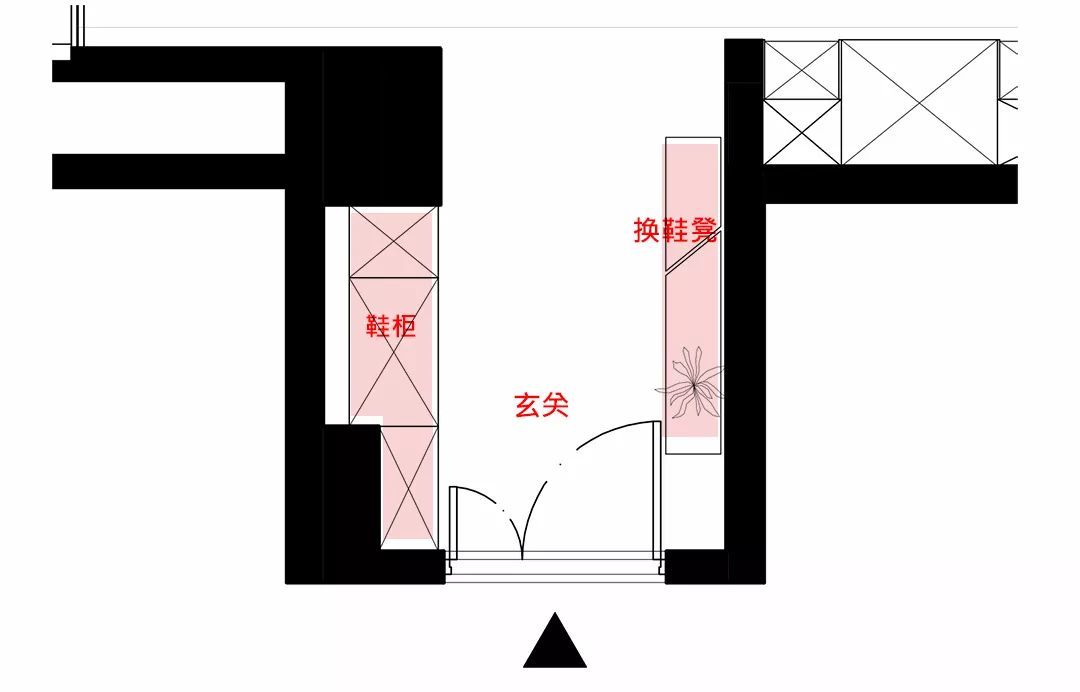 3平米玄关的10种布局，摆对鞋柜、屏风、换鞋凳，你家立即省下2平米！