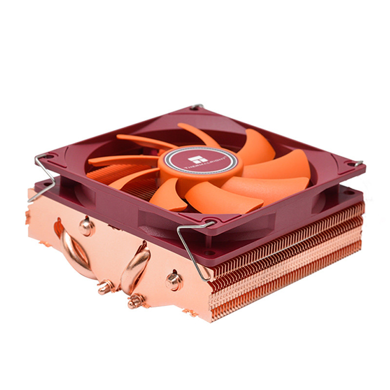 全铜材质、超薄下压式：Thermalright 利民 AXP-90 Full Copper 全铜版散热器