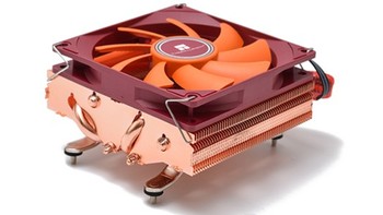 全铜材质、超薄下压式：Thermalright 利民 AXP-90 Full Copper 全铜版散热器