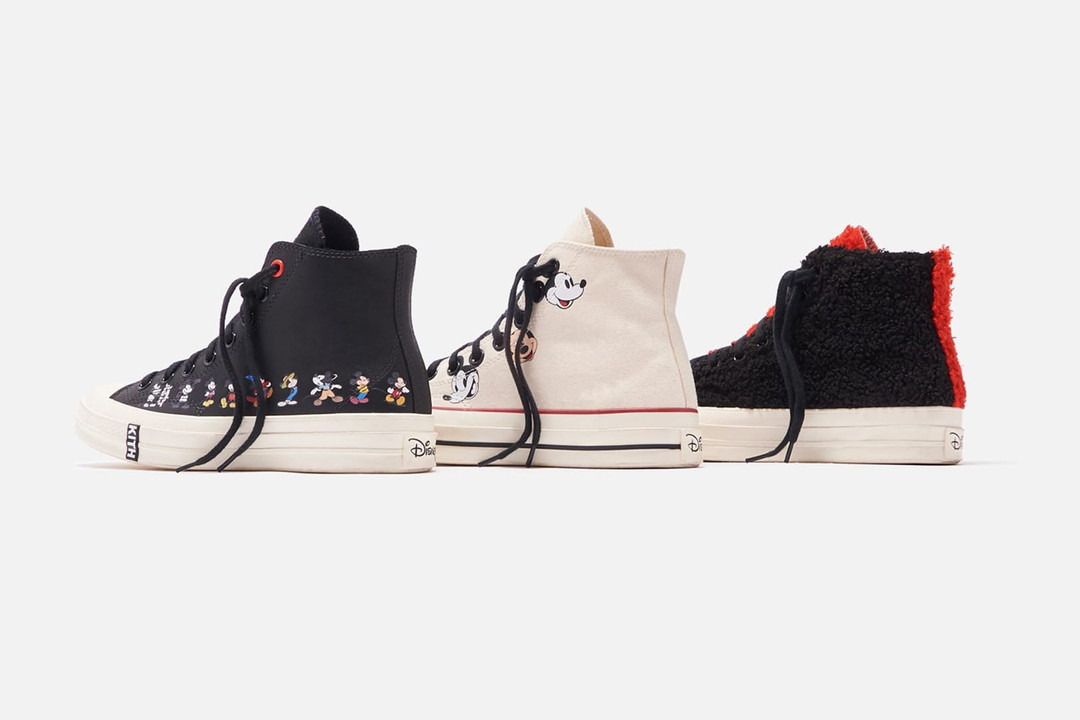 致爱米老鼠：KITH 即将发售 Converse x Disney 三方联名鞋款