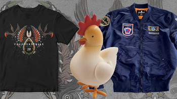 CSGO：选手服、20周年纪念T恤、小鸡手办，CAC周边首度曝光！
