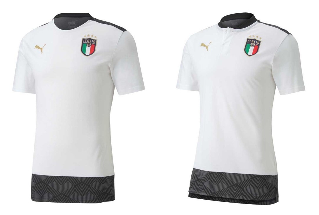 双11发布，依然高颜值：PUMA 彪马 发布 意大利国家队2020年客场球衣