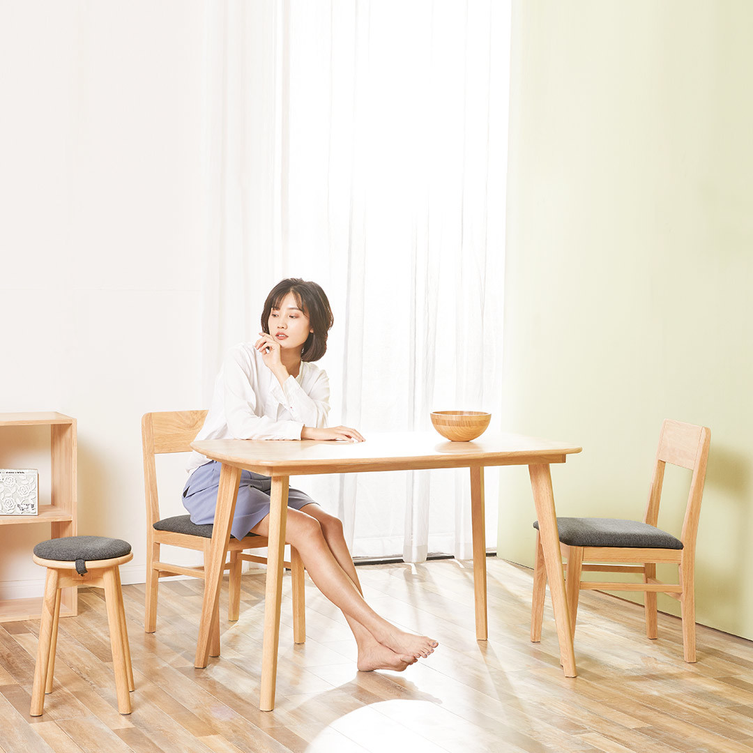 小户型之优选：8H Sunny摩登实木餐桌椅使用分享