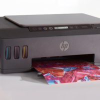 支持微信打印、单张1分钱成本：HP 惠普 Smart Tank 518 惠彩连供打印一体机