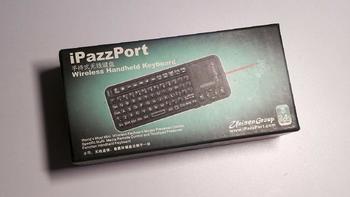 键盘鼠标外设 篇三十：遥控器一样大小的键盘，iPazzPort 手持式无线键盘分享