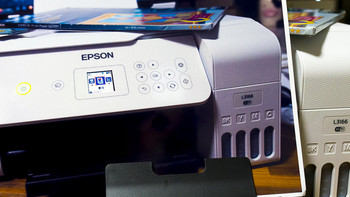 忘掉成本，开心打印！ EPSON 爱普生 墨仓式L3166 A4彩色无线多功能一体机