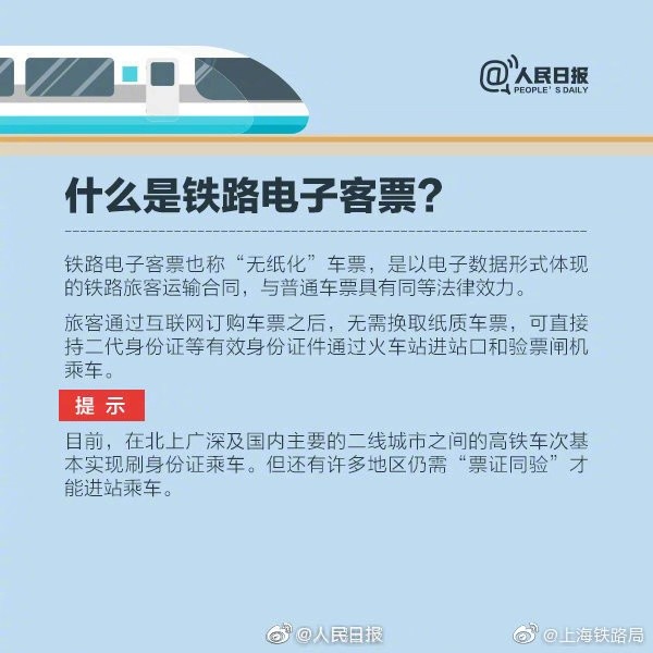 出行提示：明天起，新增48个车站告别纸质车票，迈入电子客票时代