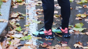 冒险梦之履 篇十七：NIKE React Element 87 跑步也要骚起来