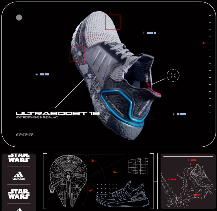 原力与你同在：adidas 阿迪达斯 X Star Wars 星球大战 联名款 UltraBoost 官网发售